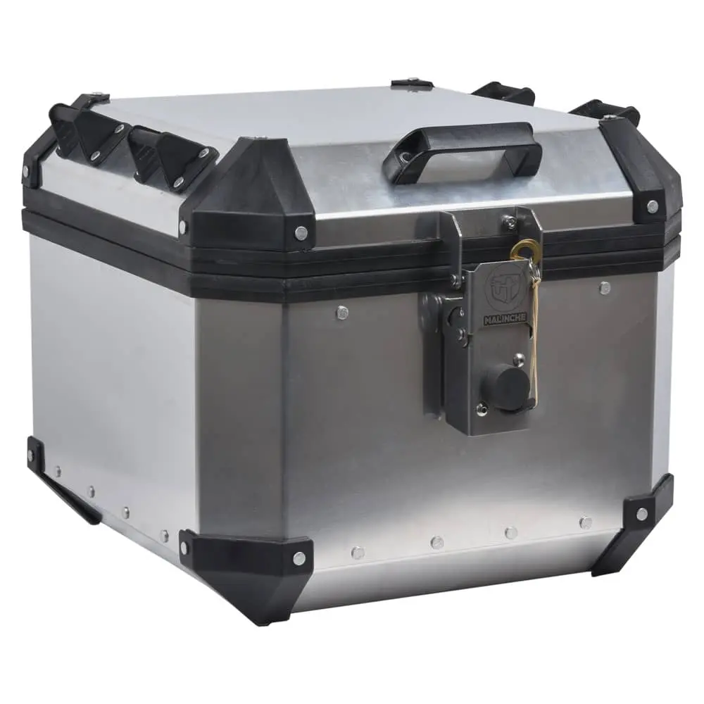 Baúl Trasero Aluminio para Motos Metalúrgica Malinche